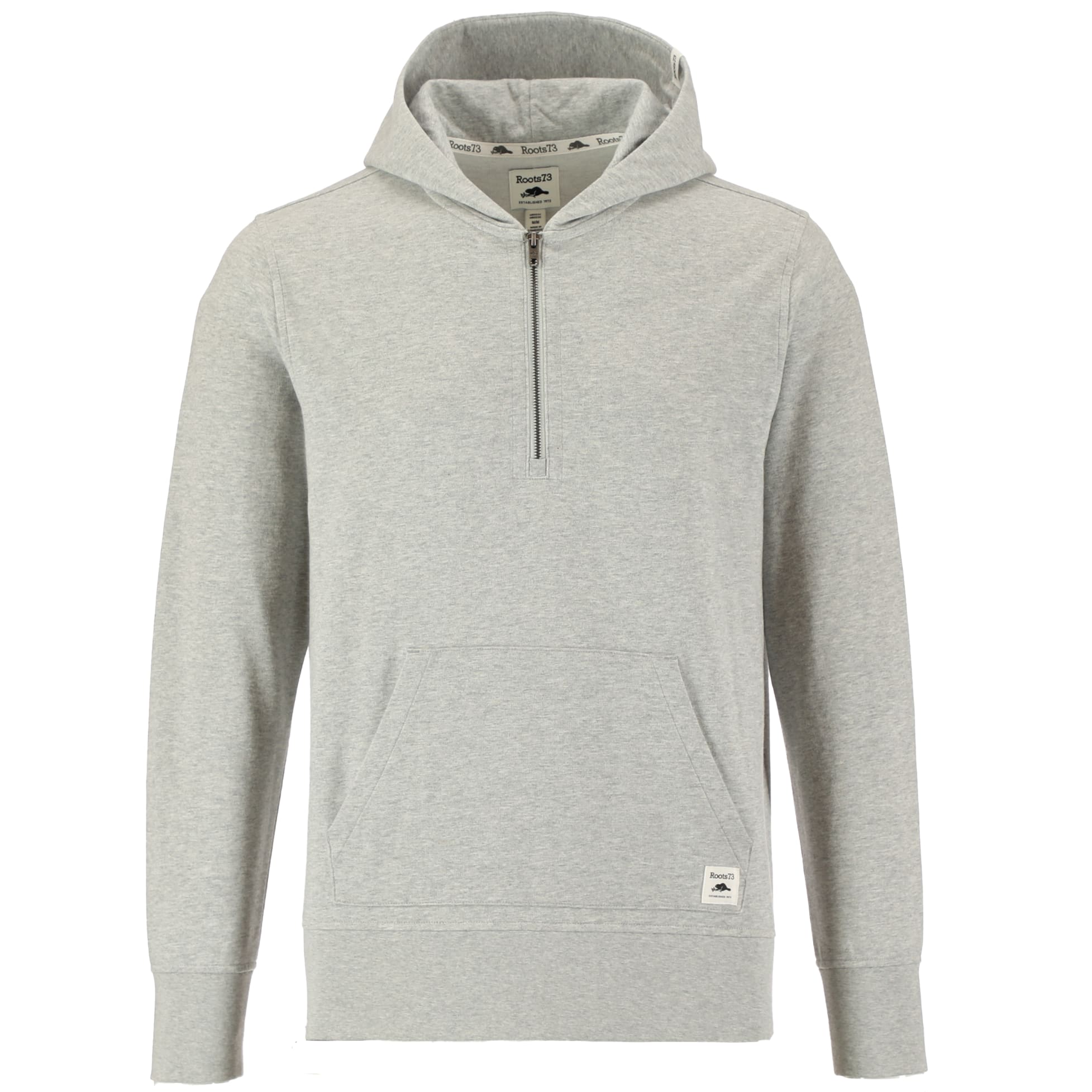 Unisex Roots73 CANMORE Eco French Terry Quarter Zip Hoodie 2