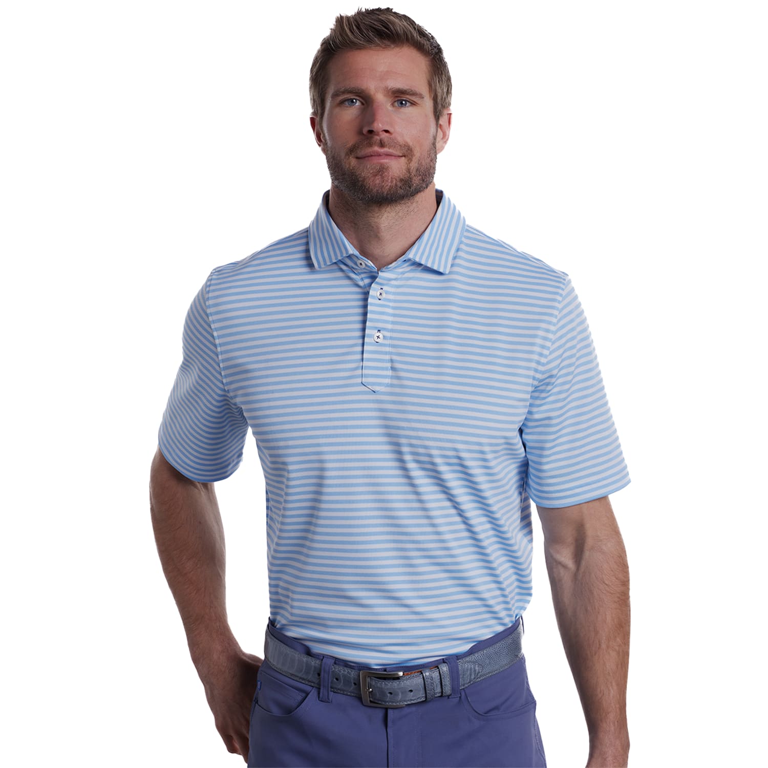 STITCH® Club Stripe Polo Shirt - Men's 2
