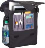 Gridlock Vertical 15'' Computer Messenger Bag - 3450-13BKSide Gridlock Vertical 15'' Computer Messenger Bag - 3450-13BKSide