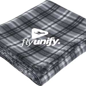 Rollable Plaid Fleece Throw Blanket 50%27%27 x 60%27%27 Unfolded 1 Rollable Plaid Fleece Throw Blanket 50%27%27 x 60%27%27 Unfolded 1