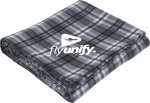Rollable Plaid Fleece Throw Blanket 50%27%27 x 60%27%27 Unfolded 1 Rollable Plaid Fleece Throw Blanket 50%27%27 x 60%27%27 Unfolded 1