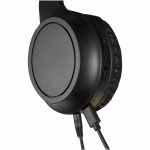 Rewired Recycled Bluetooth Headphones - 7195-73BKFront Rewired Recycled Bluetooth Headphones - 7195-73BKFront