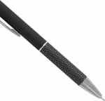 Nadine Recycled Soft Touch Gel Stylus - 1066-70BKFront Nadine Recycled Soft Touch Gel Stylus - 1066-70BKFront