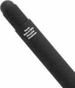 Nadine Recycled Soft Touch Gel Stylus - 1066-70BKFront Nadine Recycled Soft Touch Gel Stylus - 1066-70BKFront