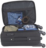 Nomad 21'' Upright Luggage - 8400-36BKFront Nomad 21'' Upright Luggage - 8400-36BKFront