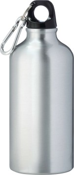 Li'l Shorty 17oz Aluminum Sports Bottle - SM-6788RCWHFront Li'l Shorty 17oz Aluminum Sports Bottle - SM-6788RCWHFront