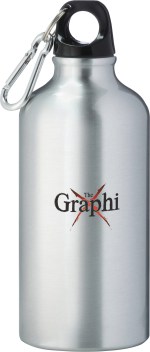 Li'l Shorty 17oz Aluminum Sports Bottle - SM-6788RCBKFront Li'l Shorty 17oz Aluminum Sports Bottle - SM-6788RCBKFront