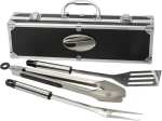 3 Piece BBQ set in Aluminum Case - SM-7752BKFront 3 Piece BBQ set in Aluminum Case - SM-7752BKFront