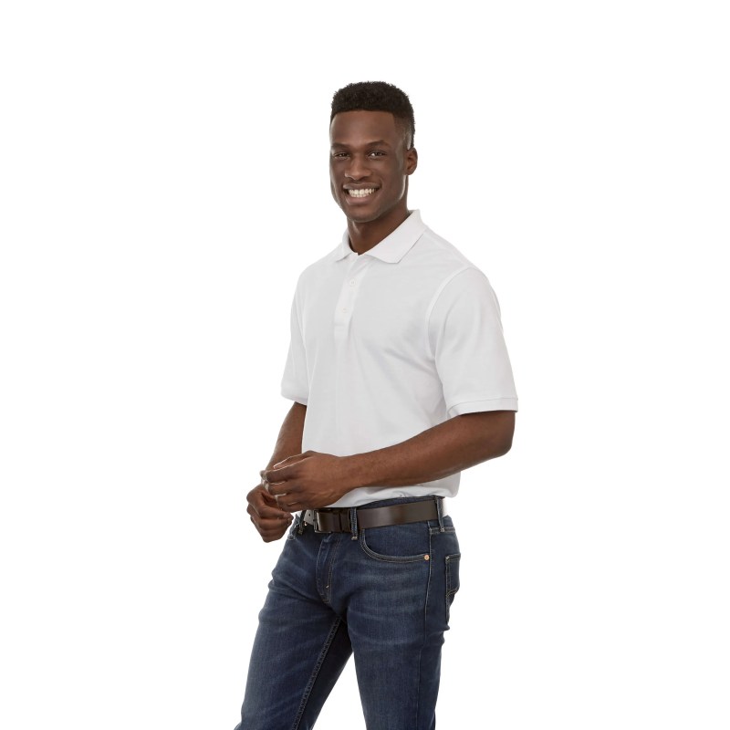 Men's BELMONT Short Sleeve Pique Polo 2 Men's BELMONT Short Sleeve Pique Polo 2