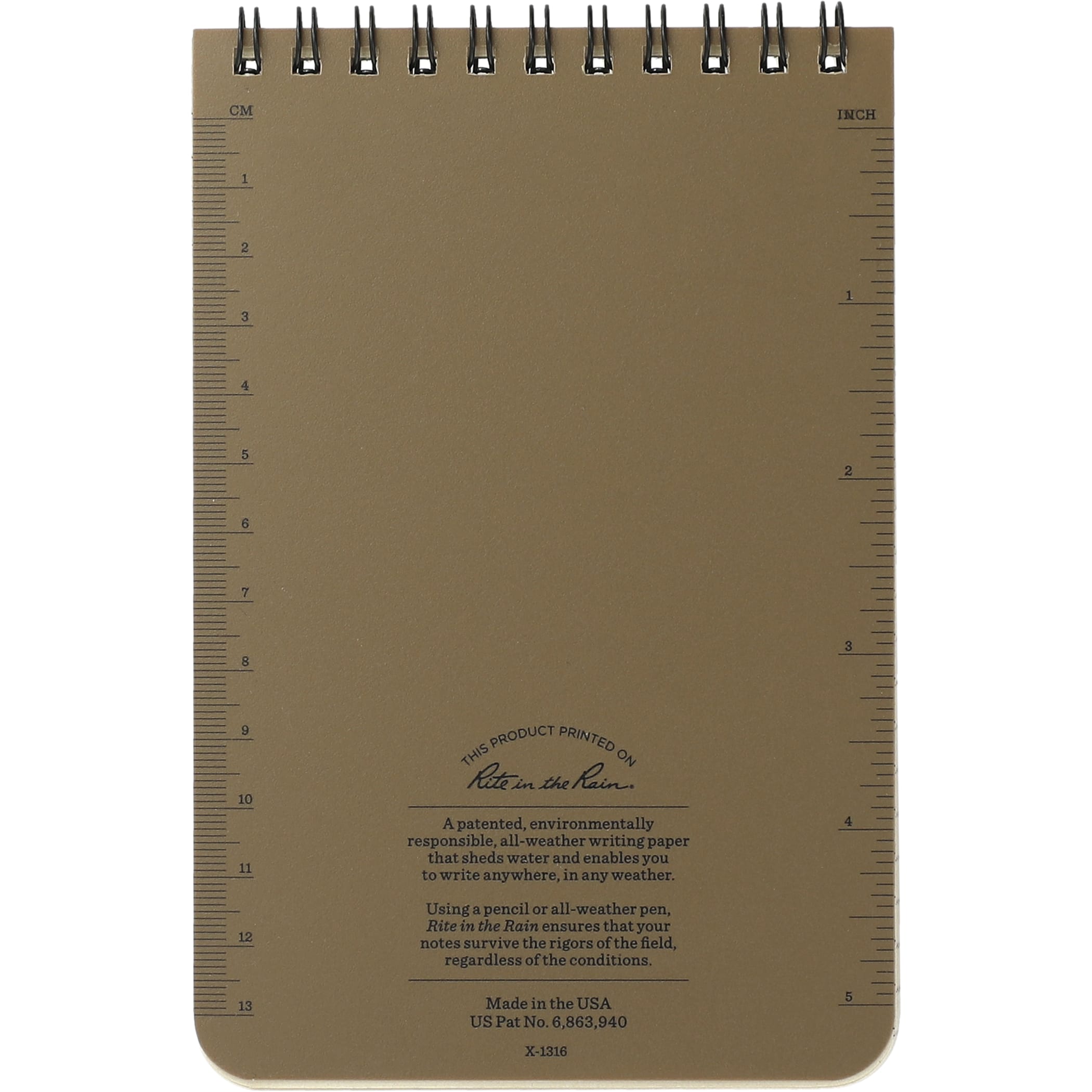 4'' x 6'' Rite in the Rain Top Spiral Notebook 1