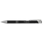 Recycled Aluminum Richmont Gel Ballpoint - 1066-61BKFront Recycled Aluminum Richmont Gel Ballpoint - 1066-61BKFront
