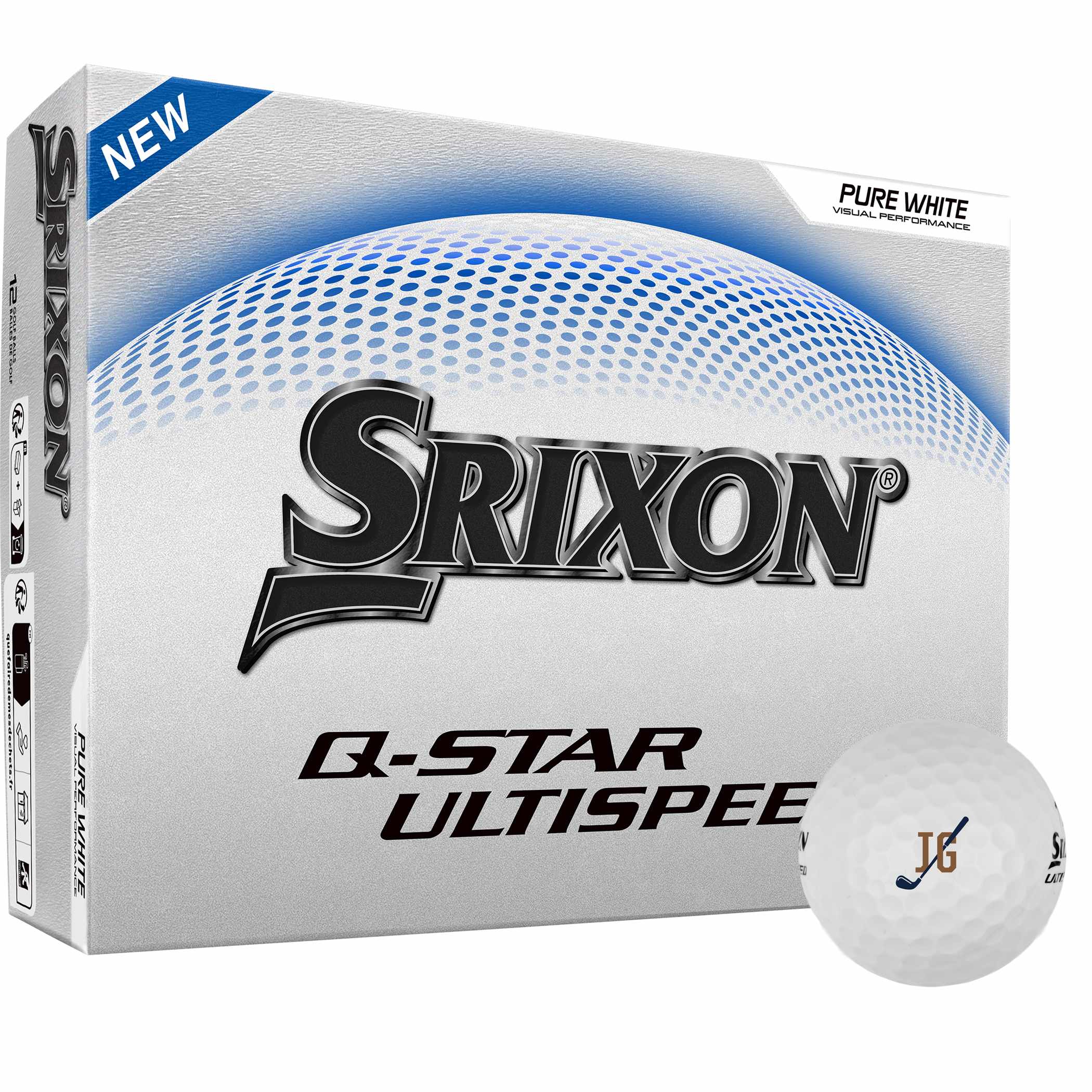 Srixon Q-STAR ULTISPEED Golf Balls - 12 Pack 1