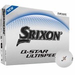 Srixon Q-STAR ULTISPEED Golf Balls - 12 Pack - 9902-25WHFront Srixon Q-STAR ULTISPEED Golf Balls - 12 Pack - 9902-25WHFront