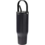 Trinity Recycled Straw Leak proof Tumbler 30oz - 1602-32BKAngle-Left Trinity Recycled Straw Leak proof Tumbler 30oz - 1602-32BKAngle-Left
