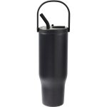 Trinity Recycled Straw Leak proof Tumbler 30oz - 1602-32BKFront Trinity Recycled Straw Leak proof Tumbler 30oz - 1602-32BKFront