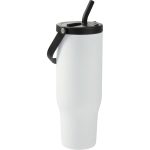 Trinity Recycled Straw Leak proof Tumbler 30oz - 1602-32WHAngle-Left Trinity Recycled Straw Leak proof Tumbler 30oz - 1602-32WHAngle-Left