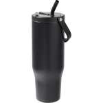 Trinity Recycled Straw Leak proof Tumbler 30oz - 1602-32BKFront Trinity Recycled Straw Leak proof Tumbler 30oz - 1602-32BKFront