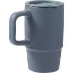 Camden 13oz Ceramic Mug w/ Lid - 1600-74NYAngle-Right Camden 13oz Ceramic Mug w/ Lid - 1600-74NYAngle-Right