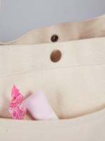 Recycled Cotton Souvenirs Tote - 7901-81NTFront Recycled Cotton Souvenirs Tote - 7901-81NTFront