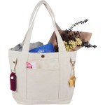Recycled Cotton Souvenirs Tote - 7901-81NTFront Recycled Cotton Souvenirs Tote - 7901-81NTFront