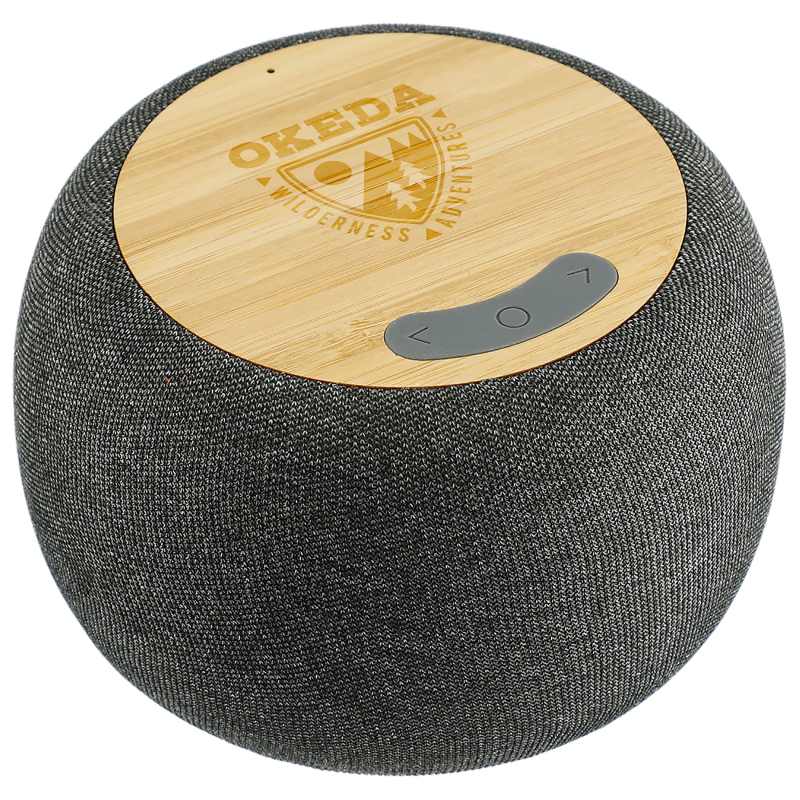 Wireless Charging Garm Fabric & Bamboo Bluetooth Speaker 1 Wireless Charging Garm Fabric & Bamboo Bluetooth Speaker 1