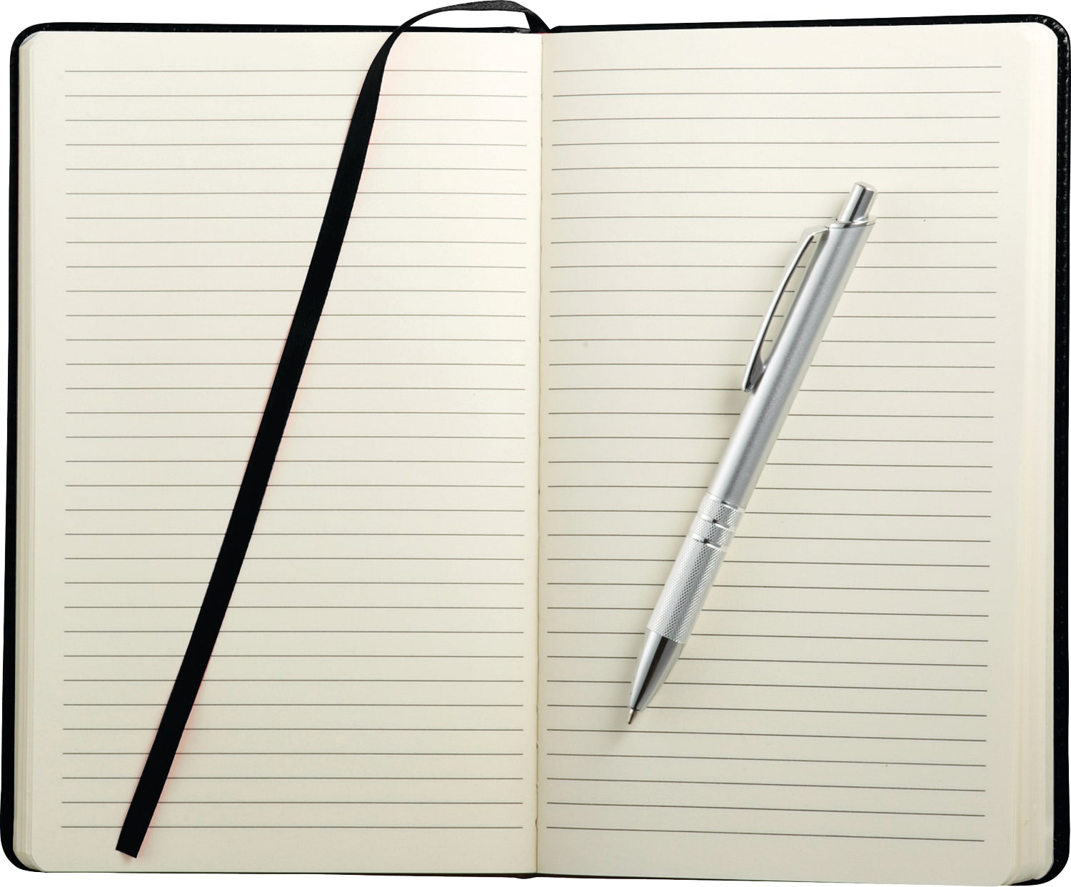 6'' x 8.5'' FSC® Mix Viola Bound Notebook with Pen 1