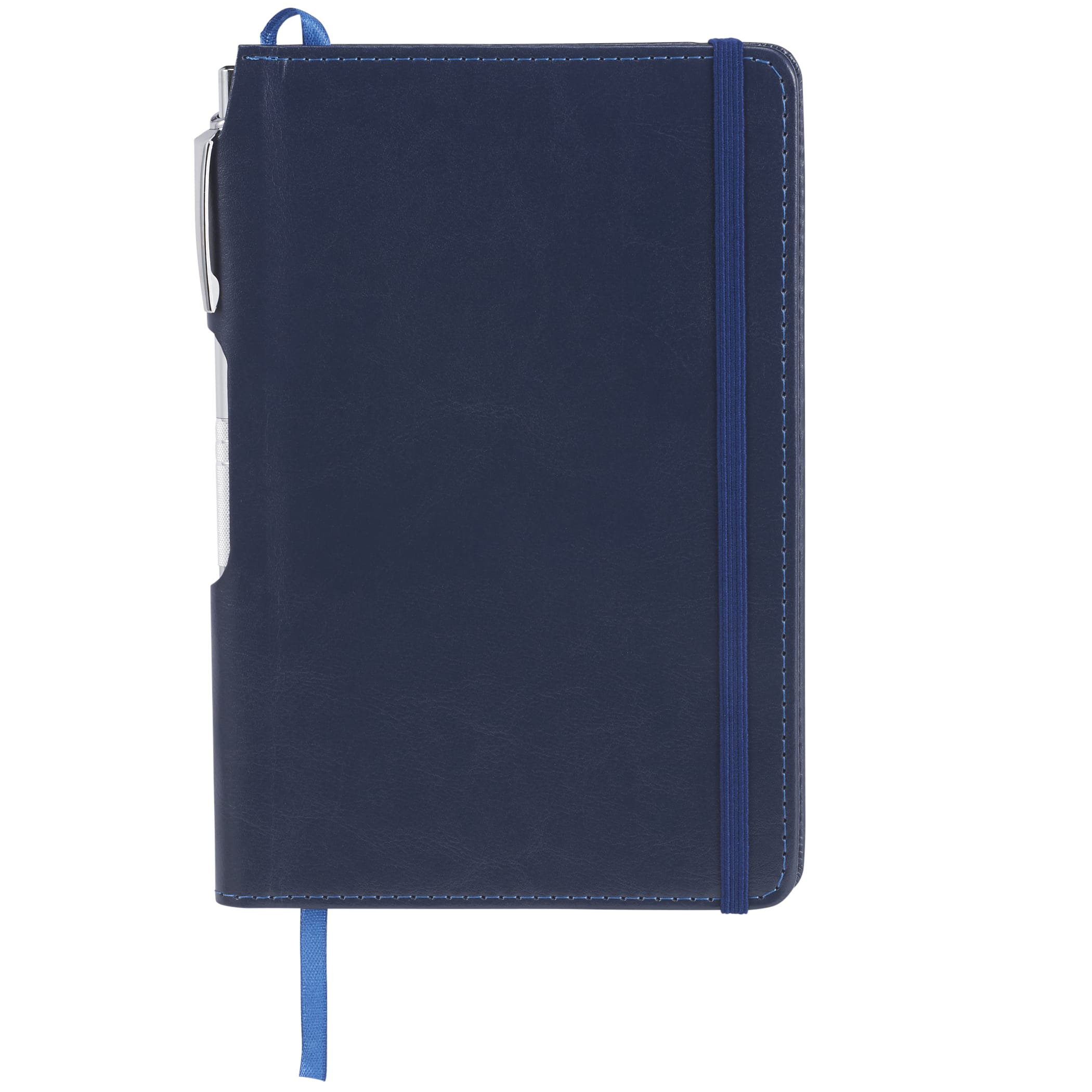 6'' x 8.5'' FSC® Mix Viola Bound Notebook with Pen 1