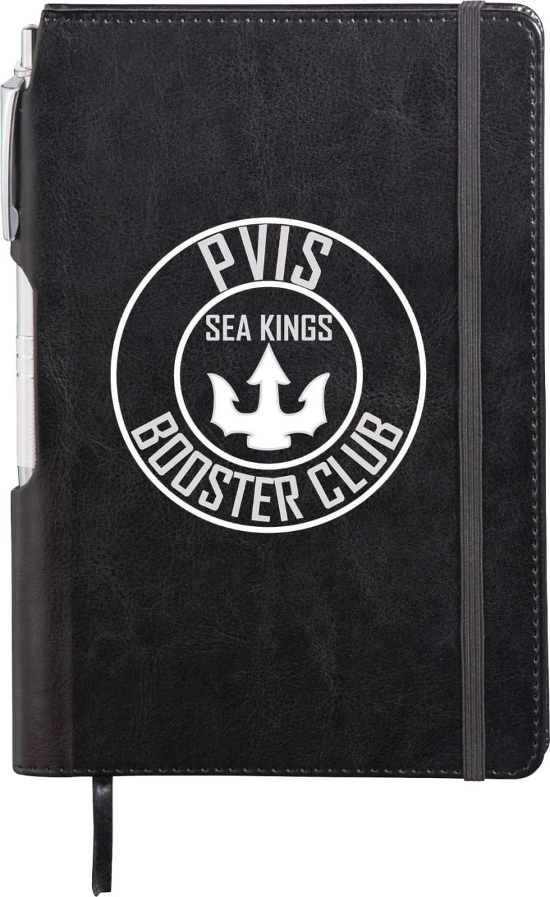 6%27%27 x 8.5%27%27 FSC® Mix Viola Bound Notebook with Pen 1 6%27%27 x 8.5%27%27 FSC® Mix Viola Bound Notebook with Pen 1