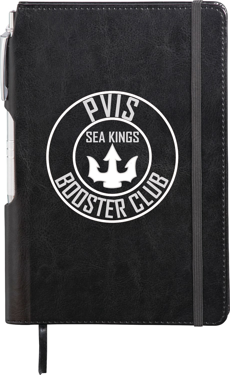 6'' x 8.5'' FSC® Mix Viola Bound Notebook with Pen 1