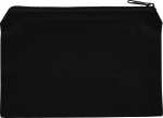 8oz. Cotton Travel Pouch - SM-9938BKFront 8oz. Cotton Travel Pouch - SM-9938BKFront