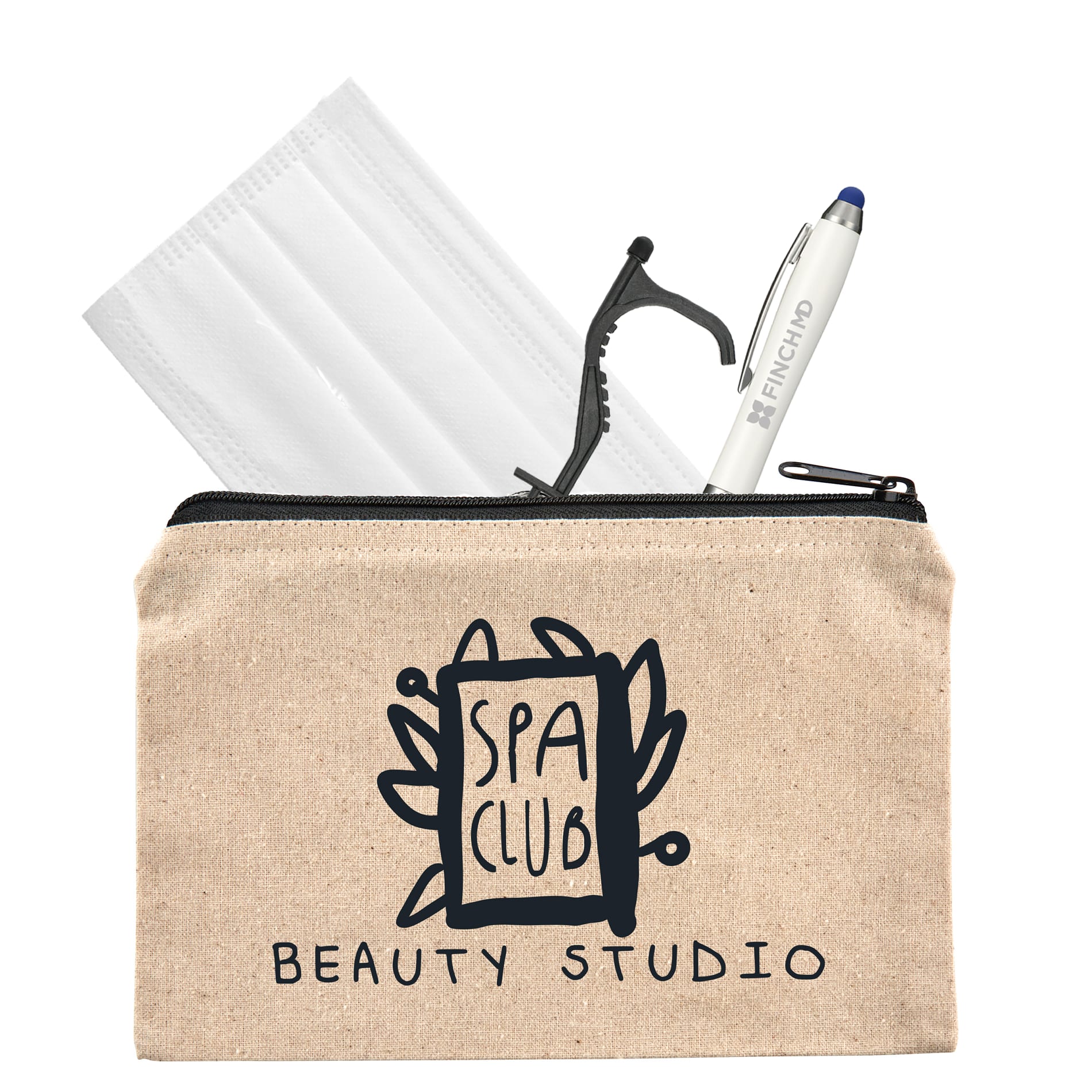 8oz. Cotton Travel Pouch 1