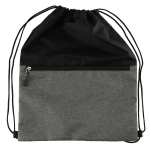 Recycled Graphite Drawstring - SM-5958GAFront Recycled Graphite Drawstring - SM-5958GAFront
