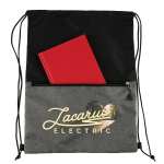 Recycled Graphite Drawstring - SM-5958GAFront Recycled Graphite Drawstring - SM-5958GAFront