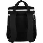 Glacial RPET Backpack Cooler - 3750-96BKFront Glacial RPET Backpack Cooler - 3750-96BKFront