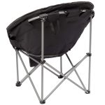 Folding Moon Chair (400lb Capacity) - 1070-94BKFront Folding Moon Chair (400lb Capacity) - 1070-94BKFront