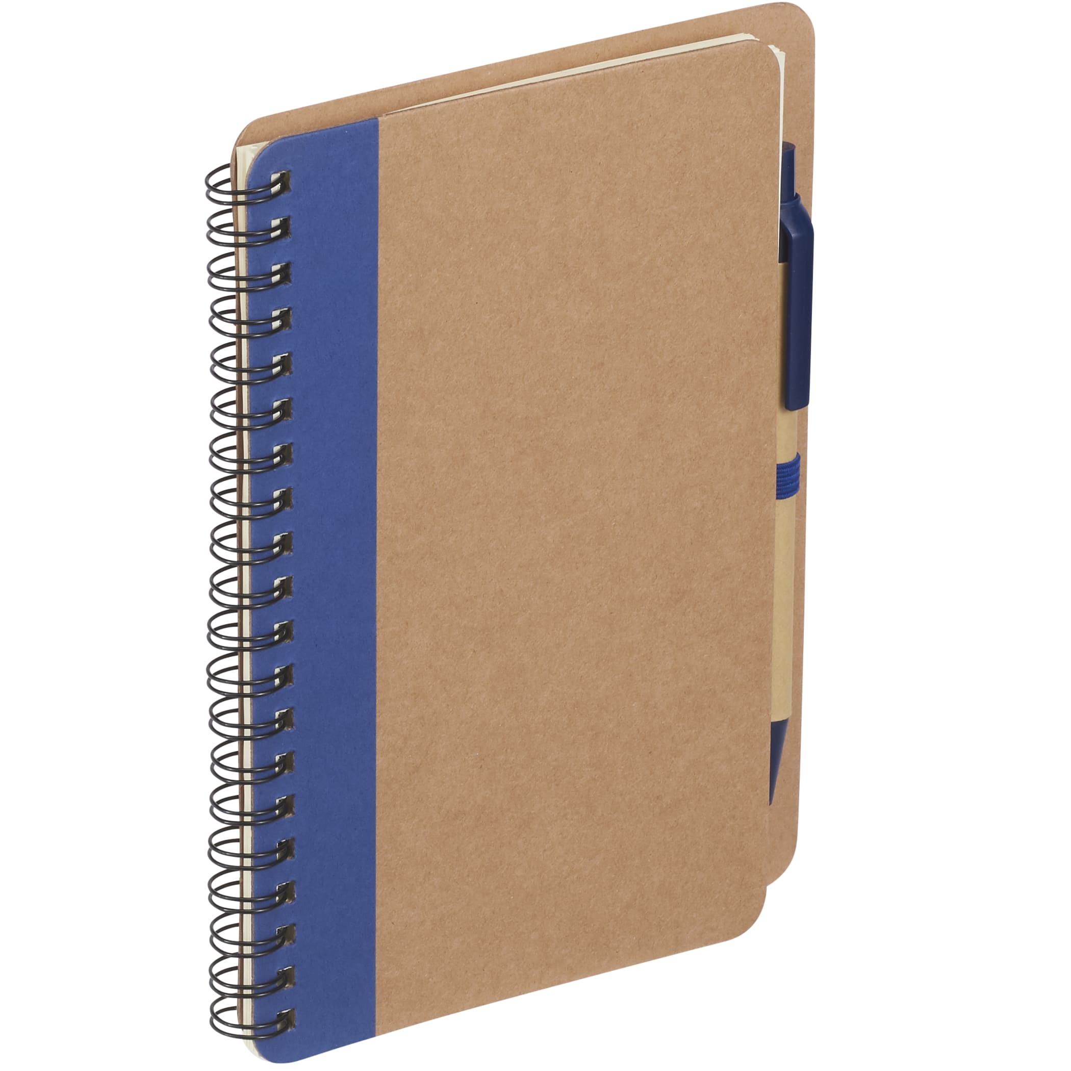 5'' x 7'' FSC® Mix Eco-Friendly Spiral Notebook with Pen 1