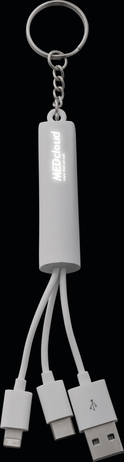 Route Light Up Logo 3-in-1 Cable 1
