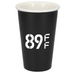 I'm Not a Paper Cup 10oz Ceramic Tumbler - 1600-73BKFront I'm Not a Paper Cup 10oz Ceramic Tumbler - 1600-73BKFront