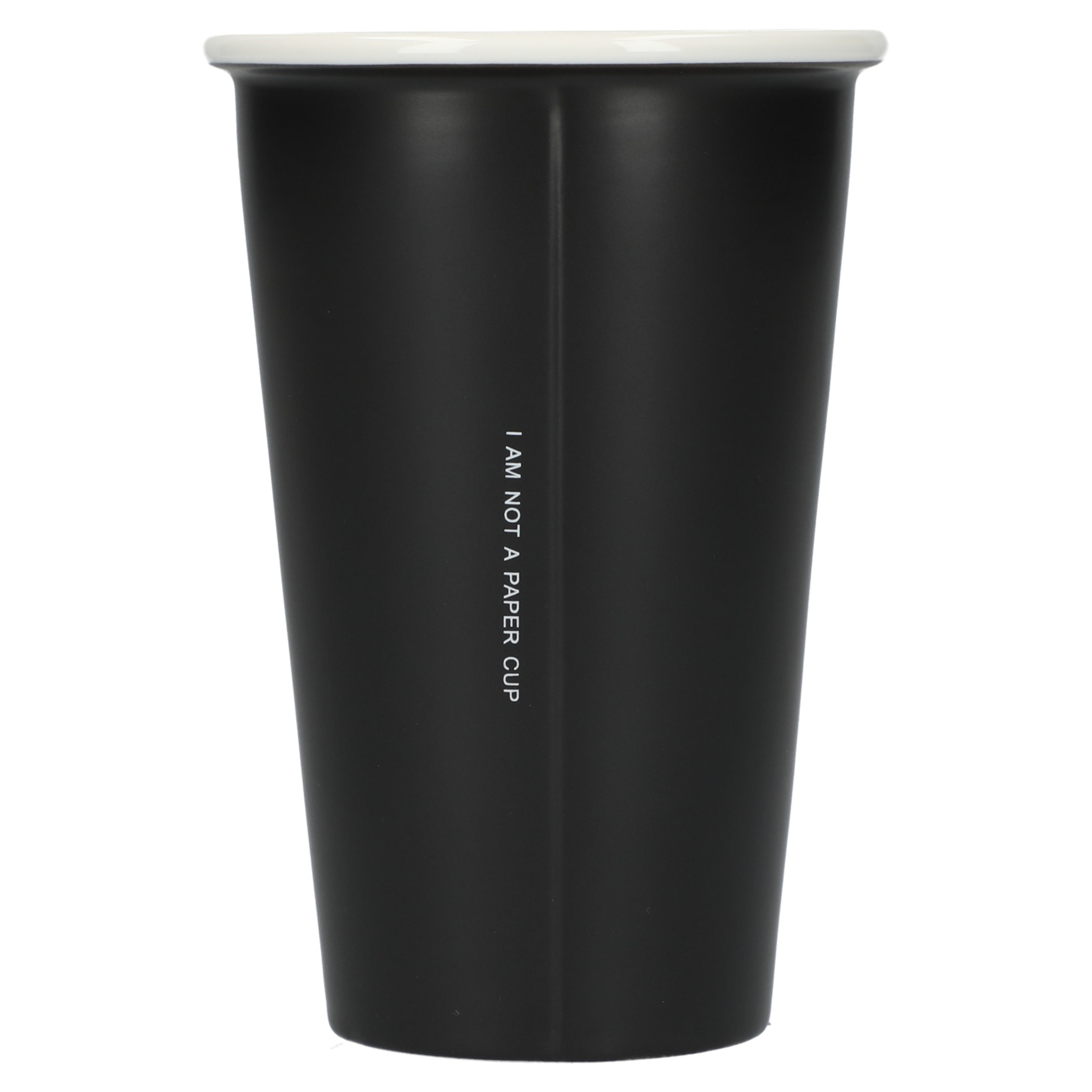 I'm Not a Paper Cup 10oz Ceramic Tumbler 1