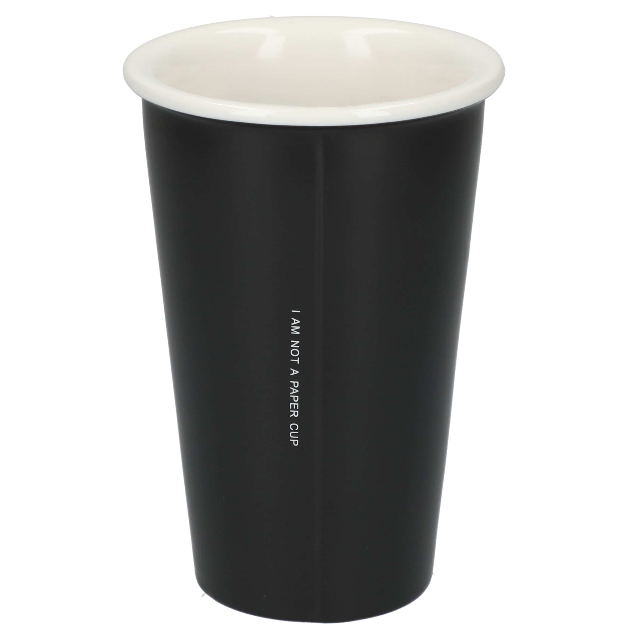 I'm Not a Paper Cup 10oz Ceramic Tumbler 1