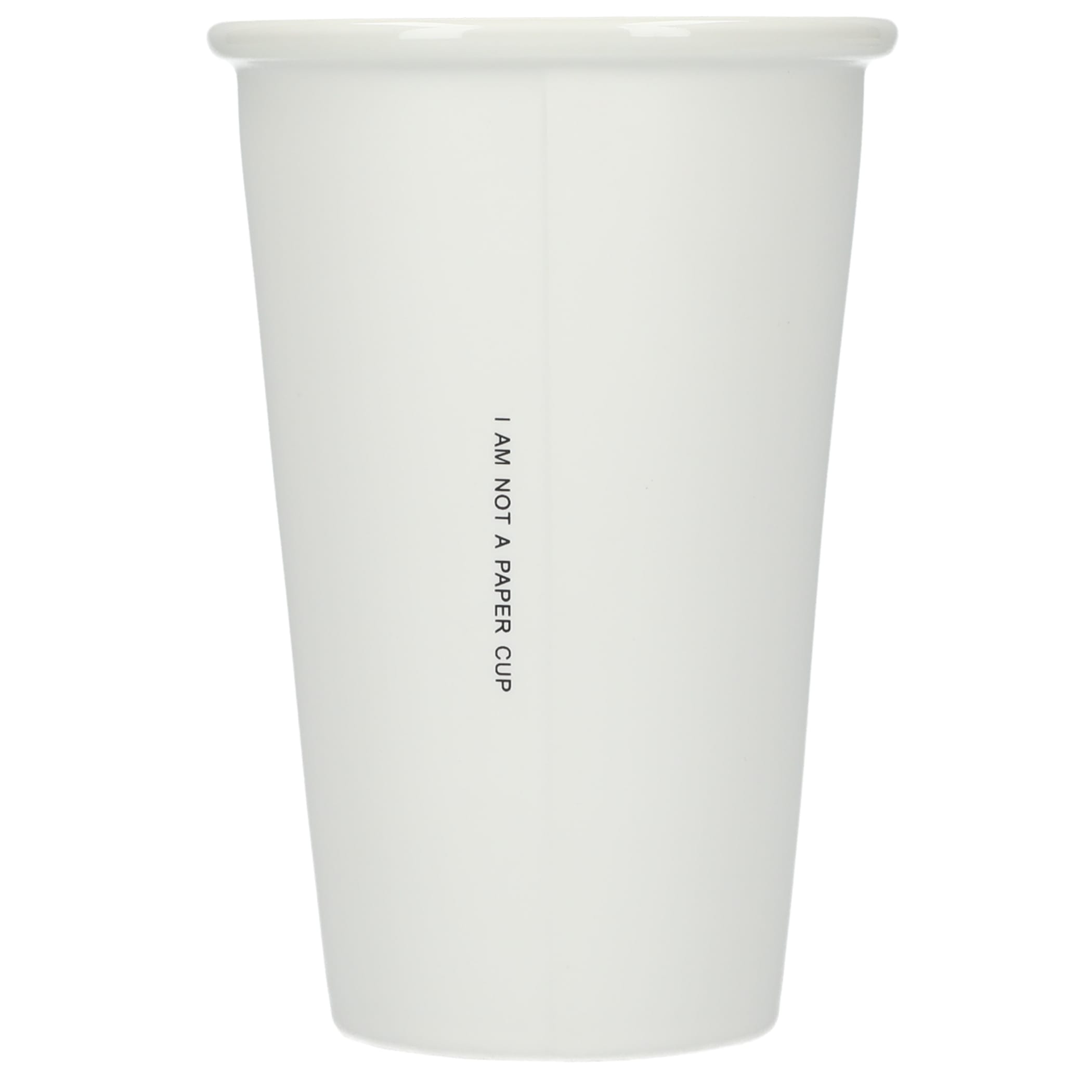I'm Not a Paper Cup 10oz Ceramic Tumbler 1