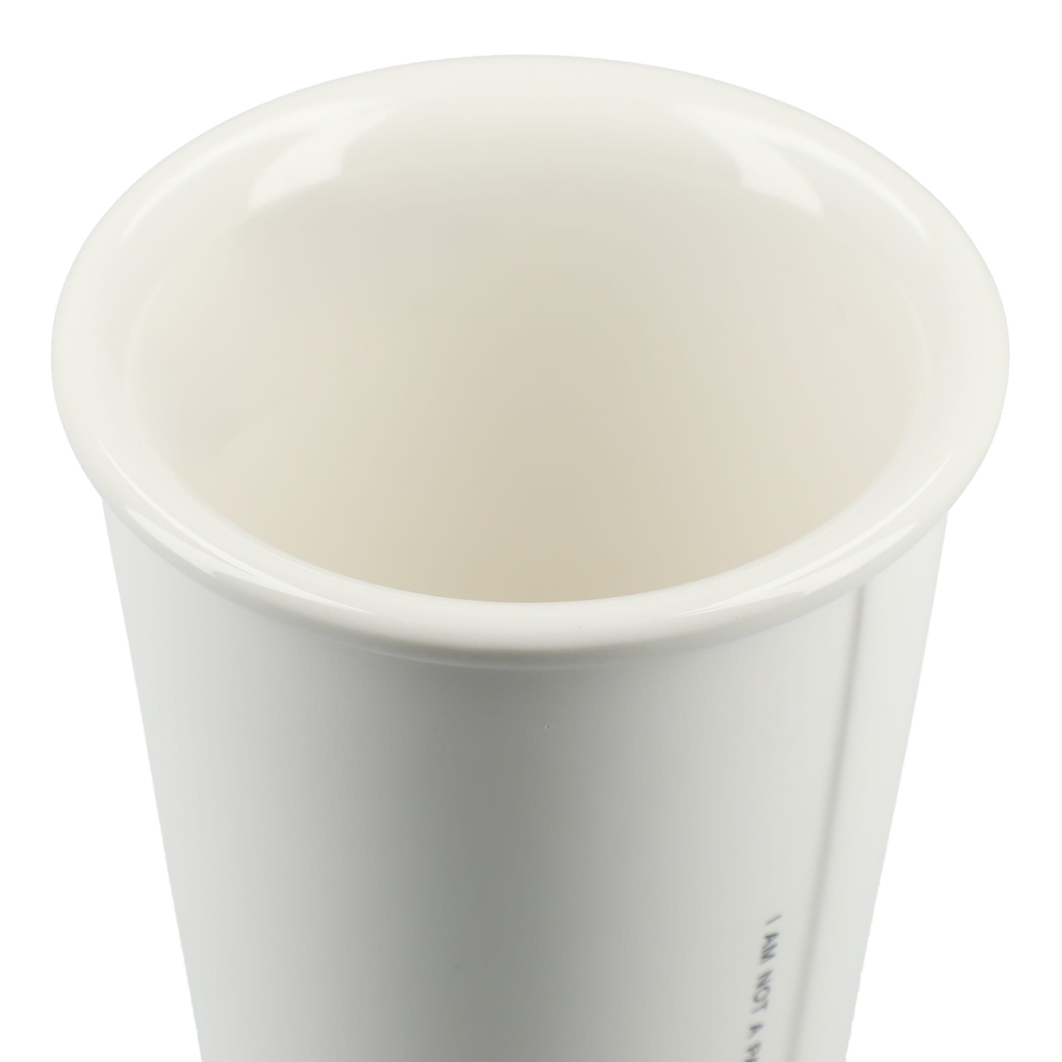 I'm Not a Paper Cup 10oz Ceramic Tumbler 1
