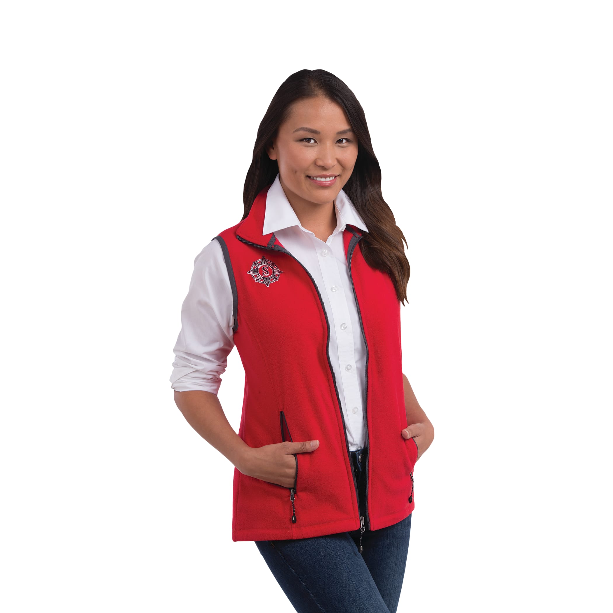Women's Tyndall Poly Microfleece Vest 1