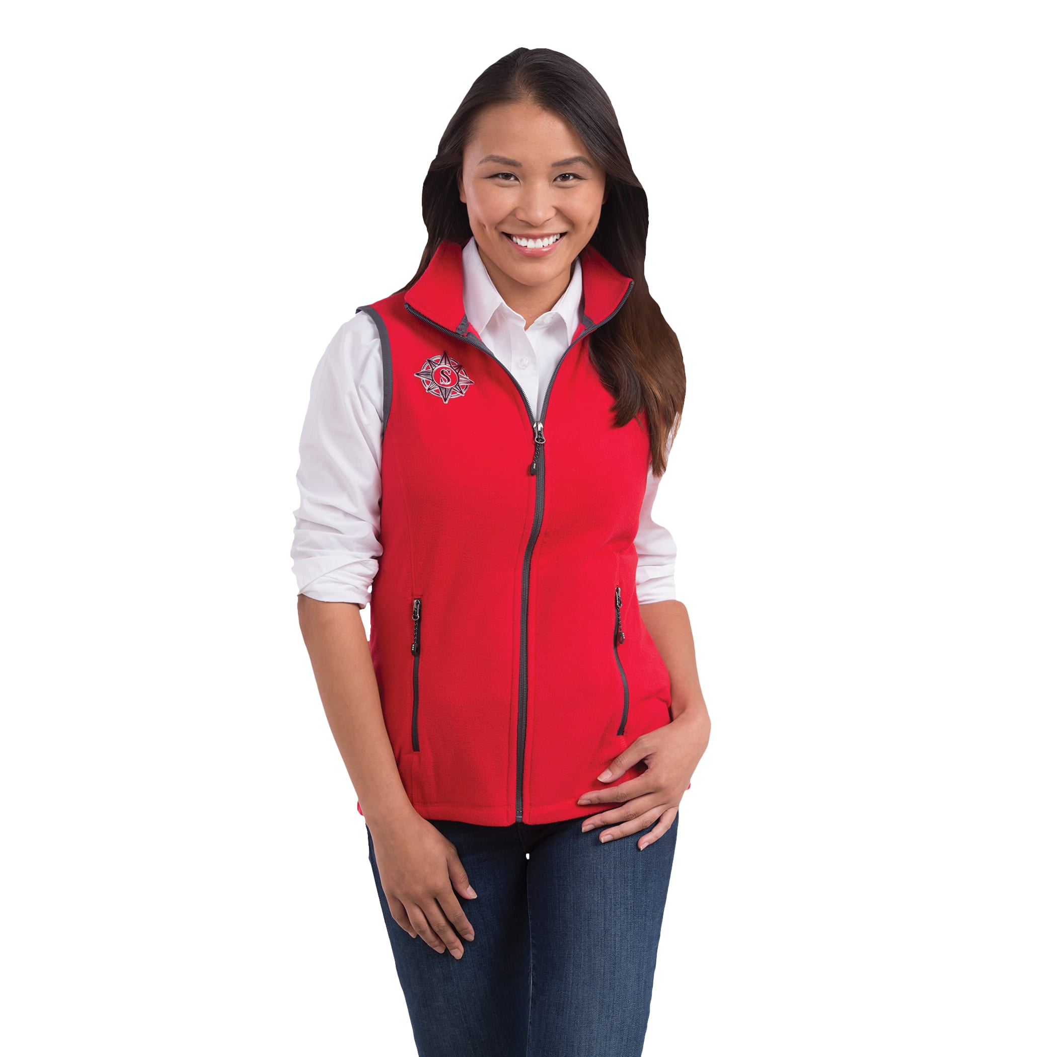 Women's Tyndall Poly Microfleece Vest 1