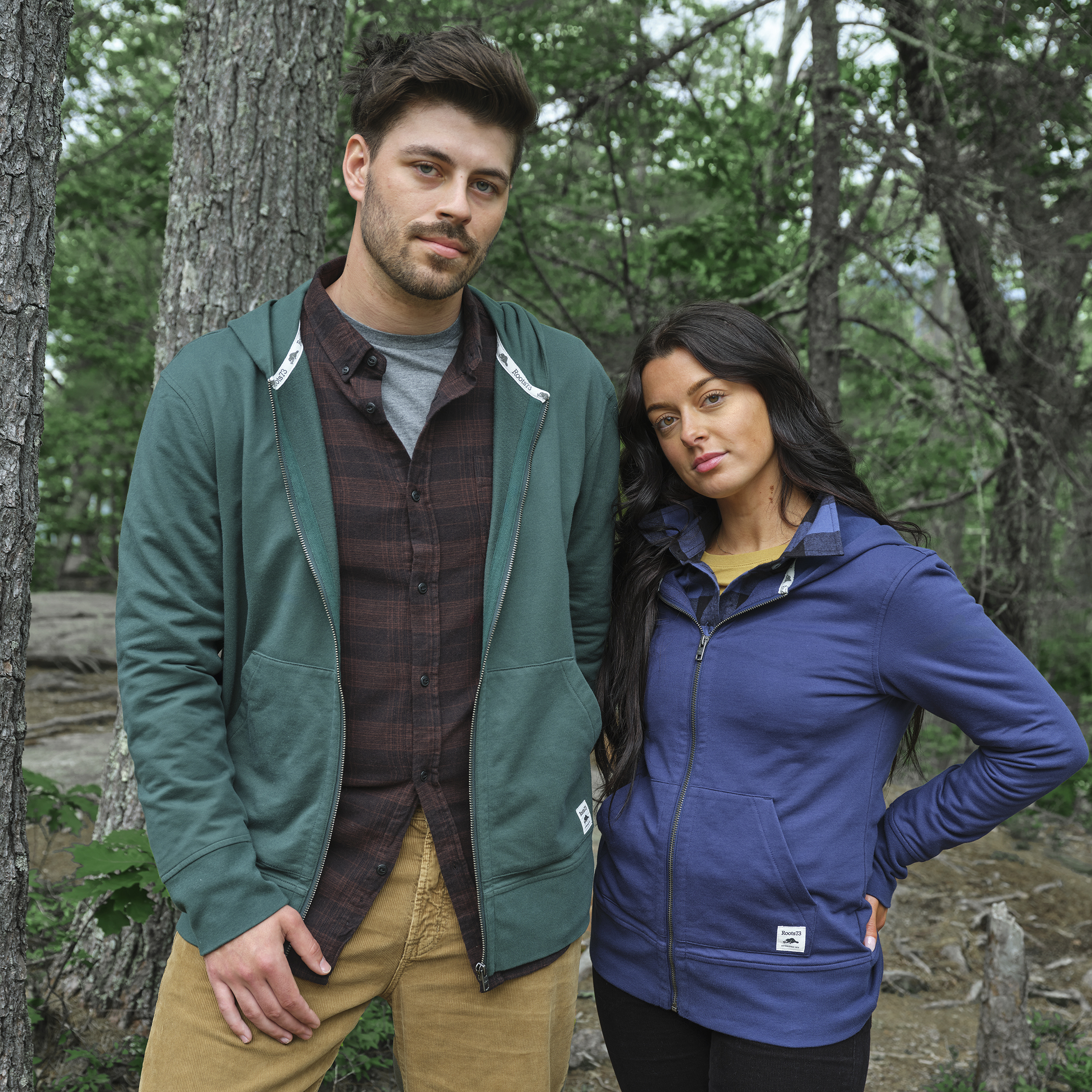Women's Roots73 CANMORE Eco French Terry Full Zip Hoodie 2