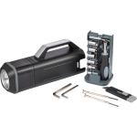 Tool Set With Rechargeable LED Flashlight - 1401-31BKFront Tool Set With Rechargeable LED Flashlight - 1401-31BKFront