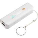 UL Listed Spark 2,200 mAh Power Bank - SM-2848WHFront UL Listed Spark 2,200 mAh Power Bank - SM-2848WHFront