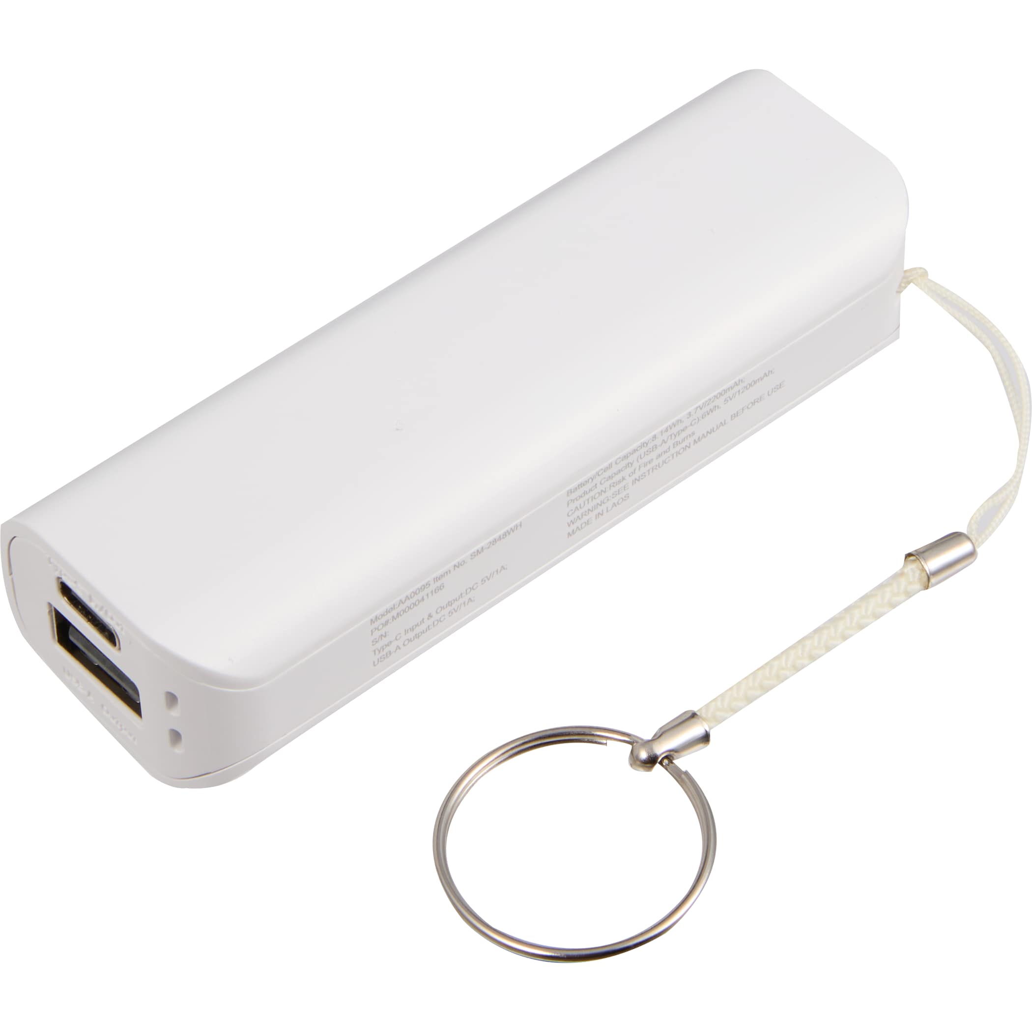 UL Listed Spark 2,200 mAh Power Bank 1