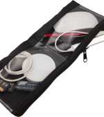 Two Compartment Travel Organizer - SM-8223BKFront Two Compartment Travel Organizer - SM-8223BKFront