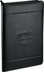 Windsor Impressions Zippered Padfolio with FSC® Mix Paper - 0551-10BKAngle-Right Windsor Impressions Zippered Padfolio with FSC® Mix Paper - 0551-10BKAngle-Right